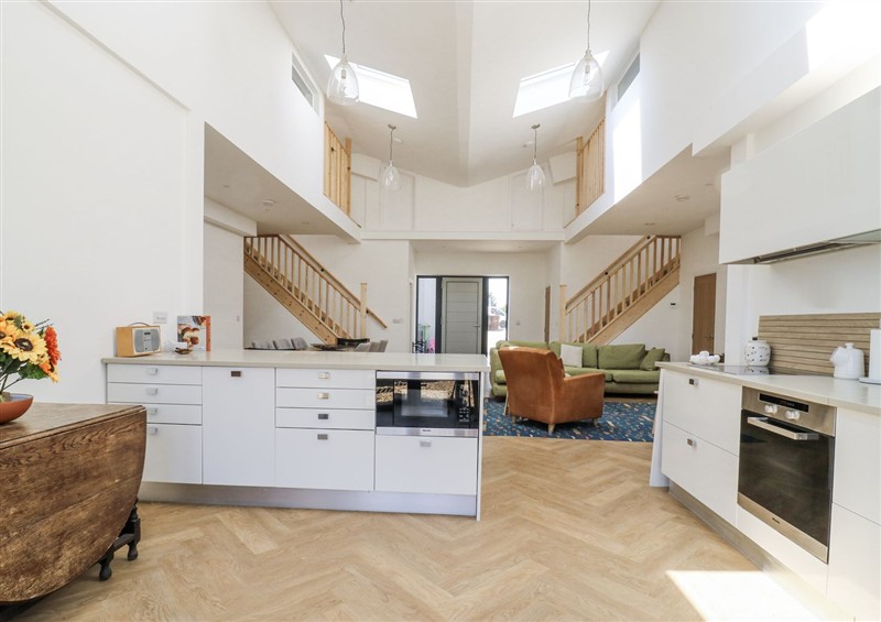 The kitchen at Number 2 The Barn House, Woodham