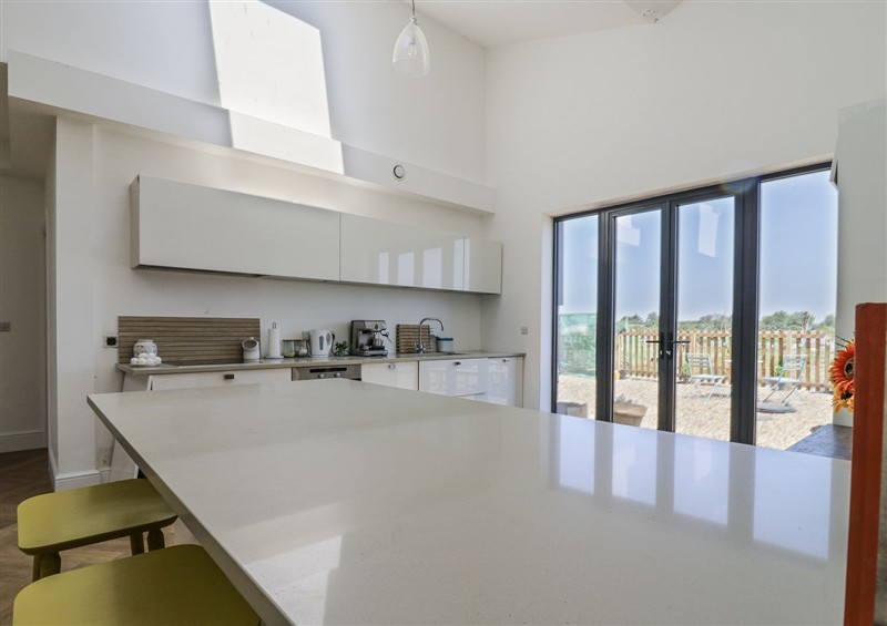 This is the kitchen at Number 2 The Barn House, Woodham