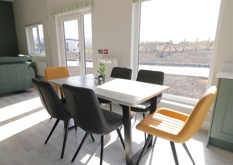 Dining room at Number 2 Villa - The View, Derrybeg