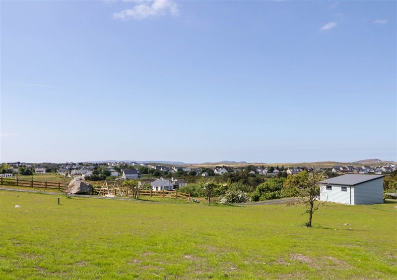 Enjoy the garden at Number 2 Villa - The View, Derrybeg
