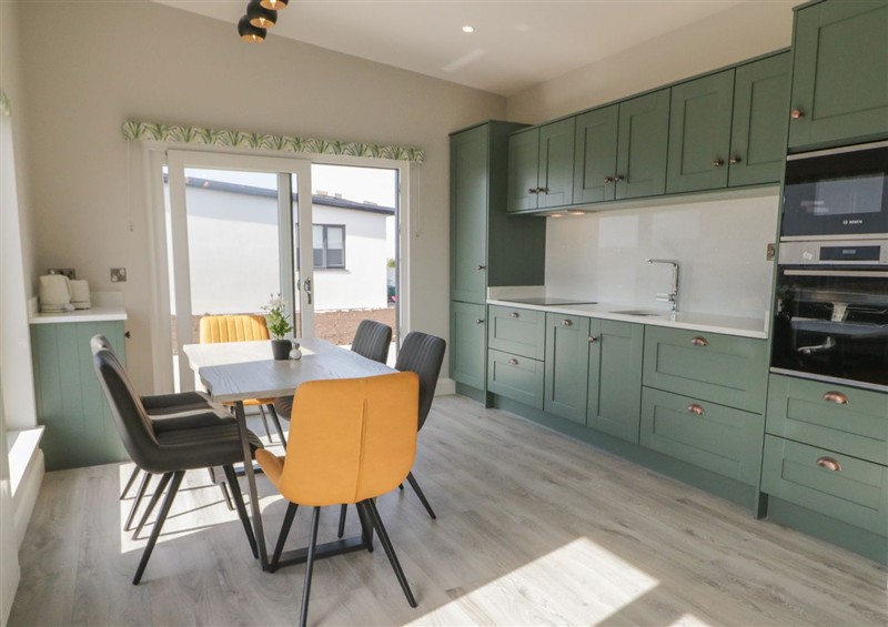 The kitchen at Number 2 Villa - The View, Derrybeg