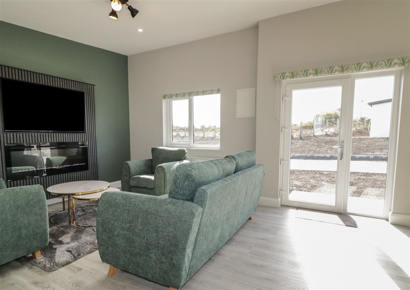 The living room at Number 2 Villa - The View, Derrybeg