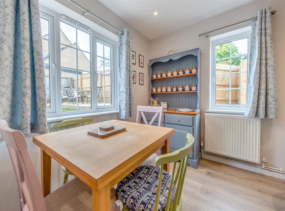 Dining Area at Number 3 in Cirencester, Gloucestershire
