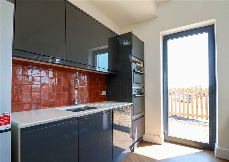 This is the kitchen at Number 3 The Barn House, Woodham
