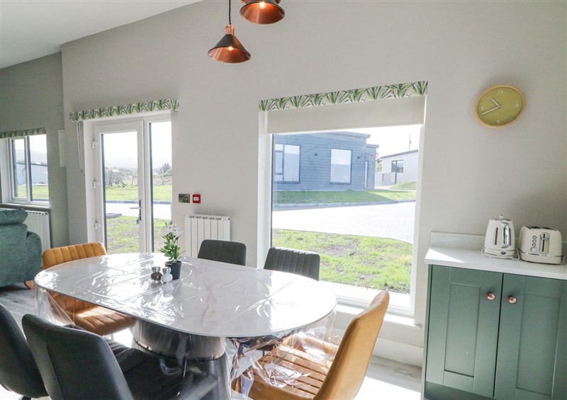 Dining room at Number 3 Villa - The View, Derrybeg