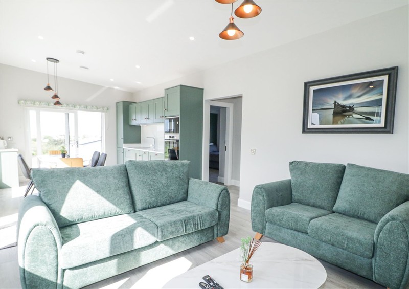 The living area at Number 3 Villa - The View, Derrybeg