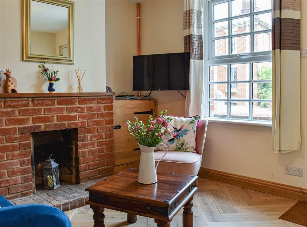 Living room at Number 34 in Saffron Walden, Essex