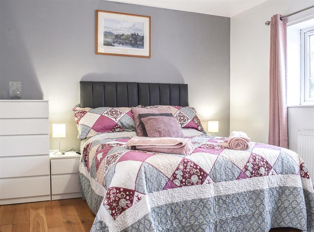 Double bedroom at Number 37 in Newbold Coleorton, Leicestershire