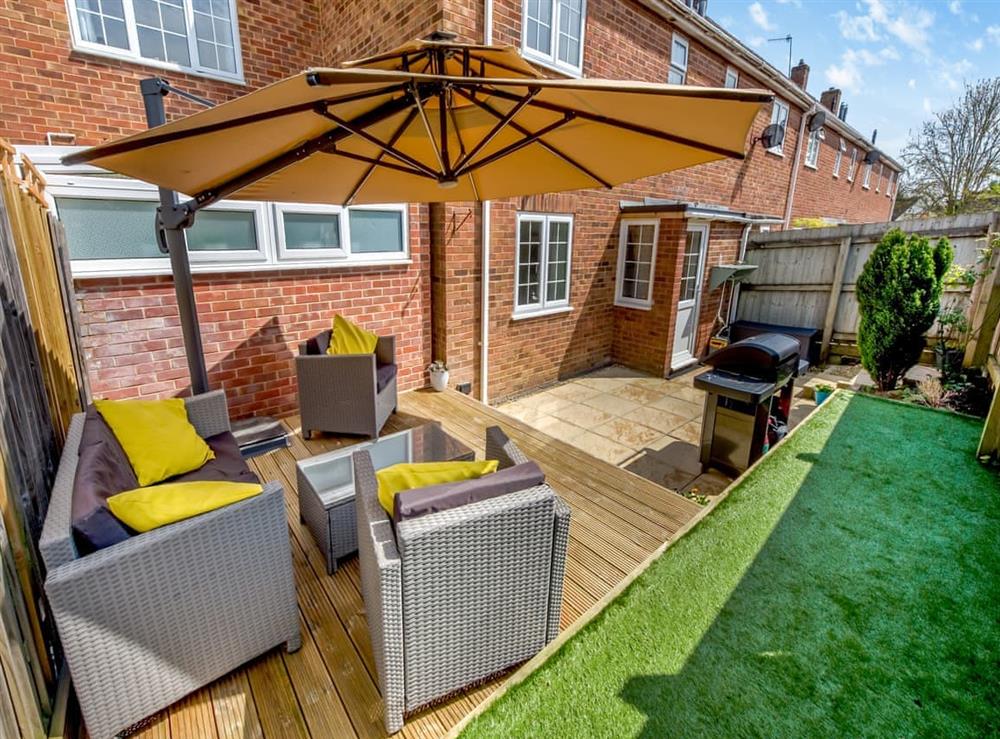 Outdoor area at Number 4 in Cirencester, Gloucestershire