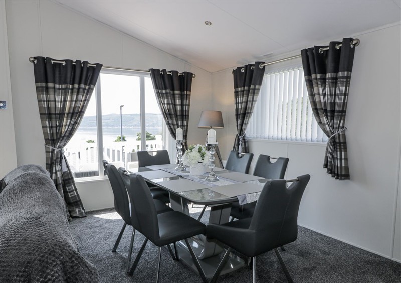 Relax in the living area at Number 42, Wemyss Bay