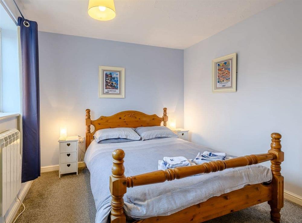 Double bedroom at Number 43 in Mundelsey, Norfolk