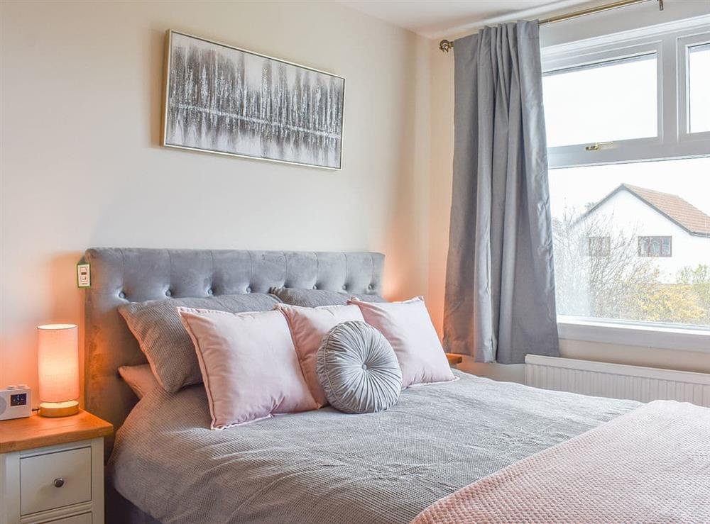 Double bedroom at Number 47 in Seahouses, Northumberland