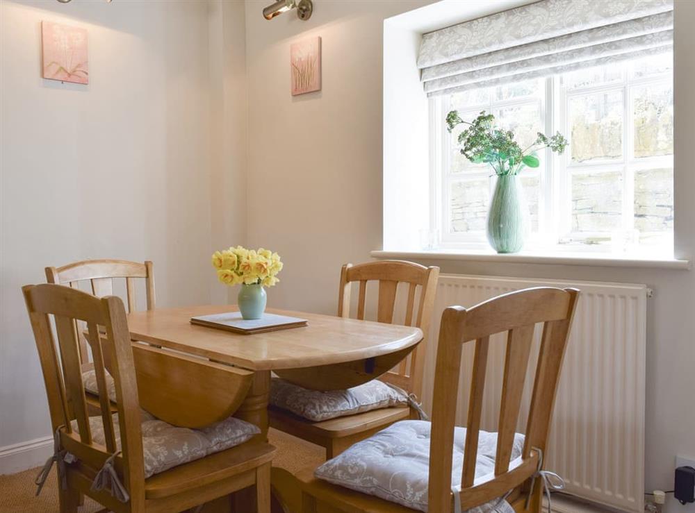 Dining Area at Number 5 in Blockley, near Chipping Campden, Gloucestershire
