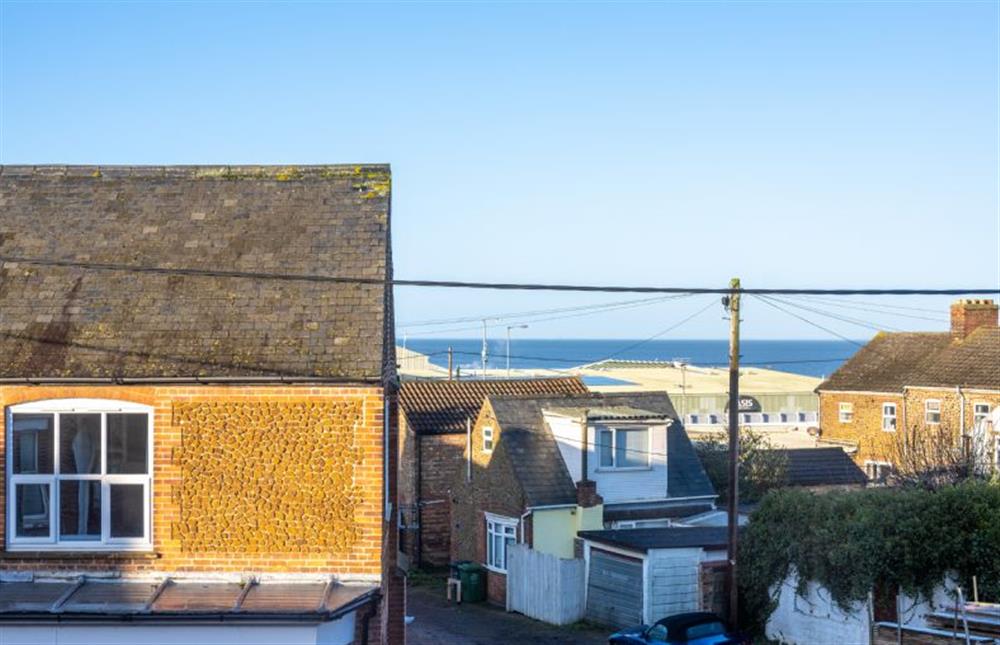 You can see the sea from the master bedroom! at Number 5, Hunstanton