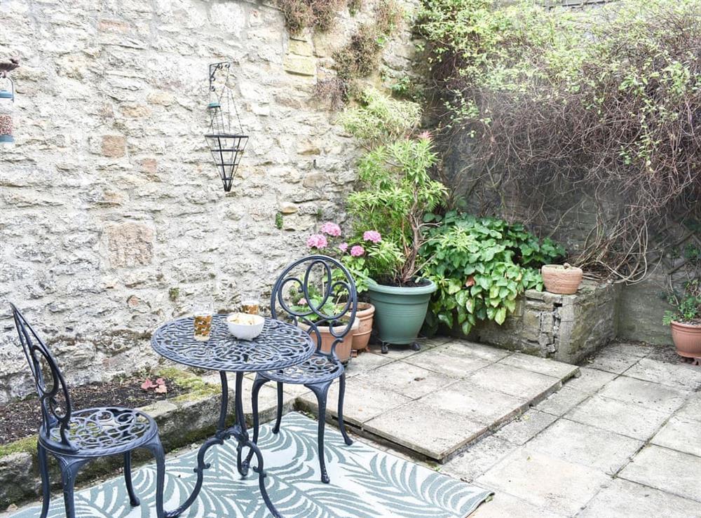 Patio at Number 6 in Stanhope, Durham