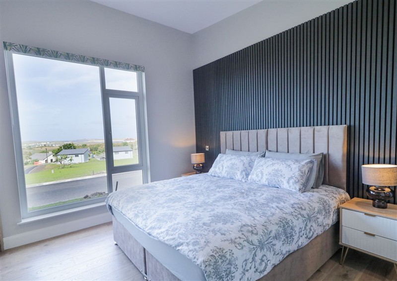 One of the bedrooms at Number 6 Villa - The View, Derrybeg