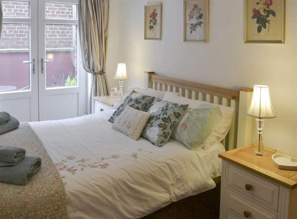 Comfortable double bedroom at Number 7 in Whitby, North Yorkshire