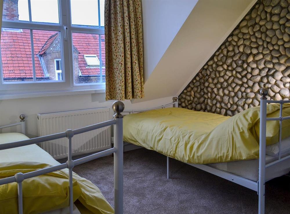 Twin bedroom at Number 8 in Sheringham, Norfolk