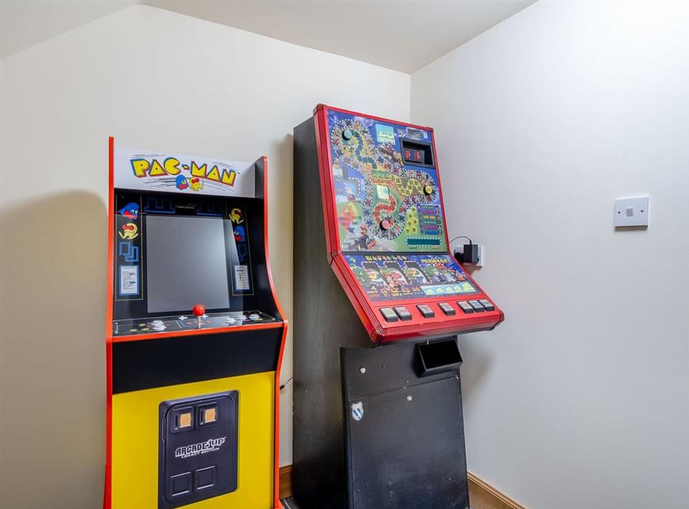 Games room at Number 9 in Portpatrick, Wigtownshire