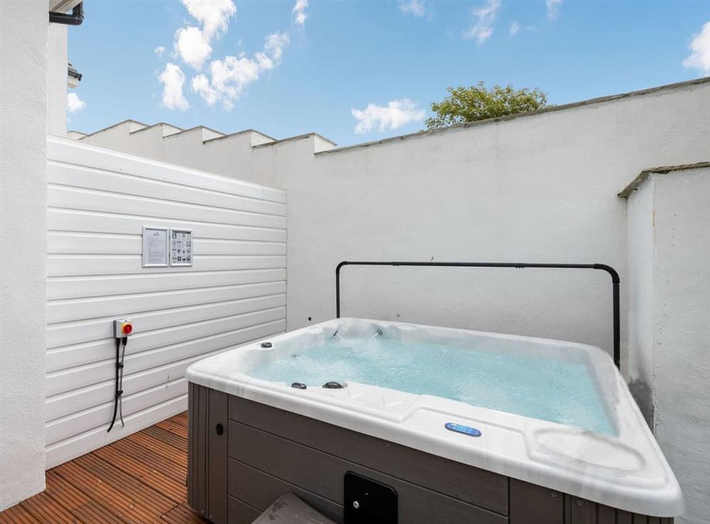 Hot tub at Number 9 in Portpatrick, Wigtownshire
