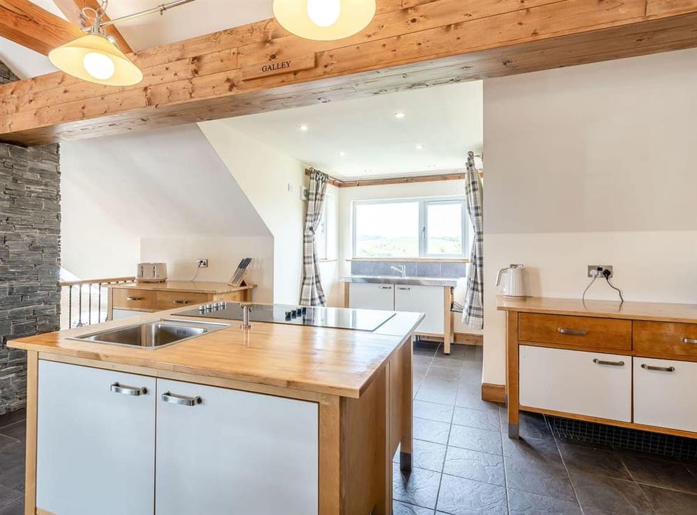 Kitchen at Number 9 in Portpatrick, Wigtownshire