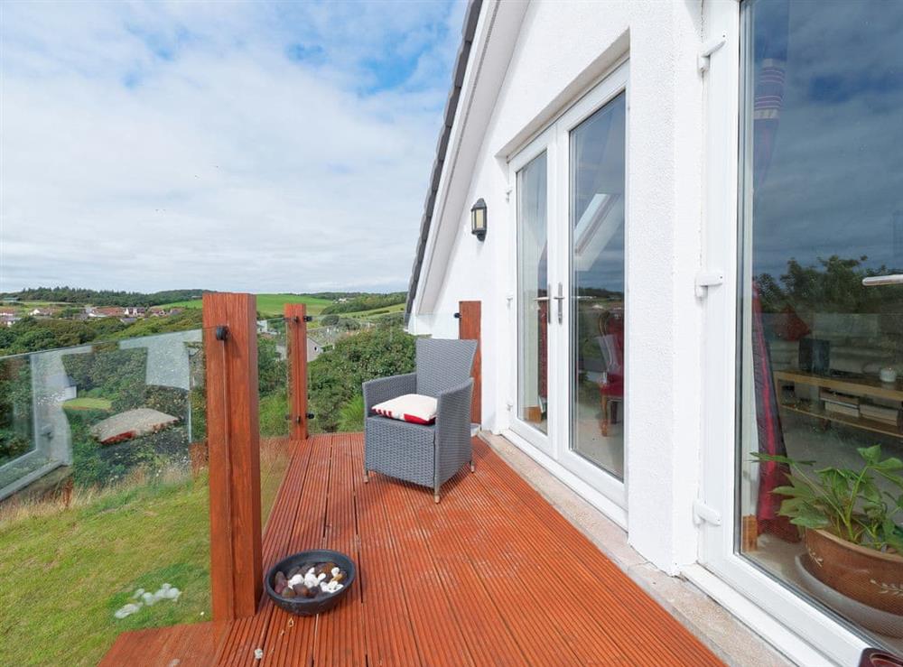 View at Number 9 in Portpatrick, Wigtownshire