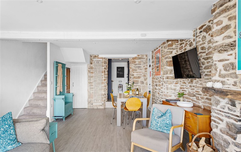Enjoy the living room at Number Eleven, Devon