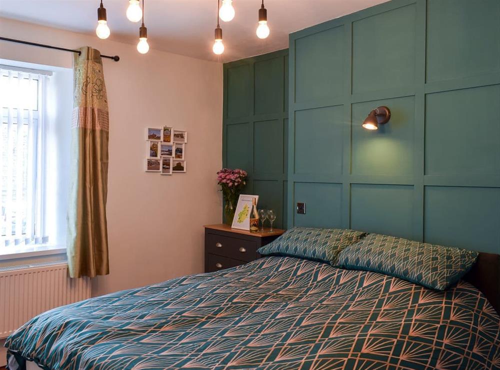 Double bedroom at Number Five in Amble, Northumberland