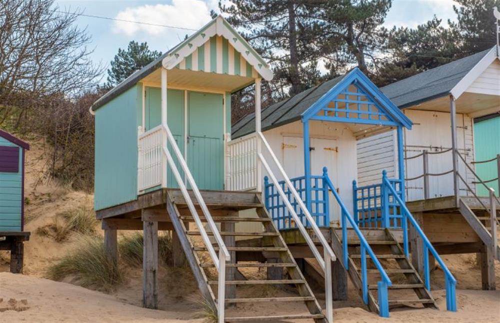 A beach hut can be hired with the property at Number One, Burnham Market near Kings Lynn