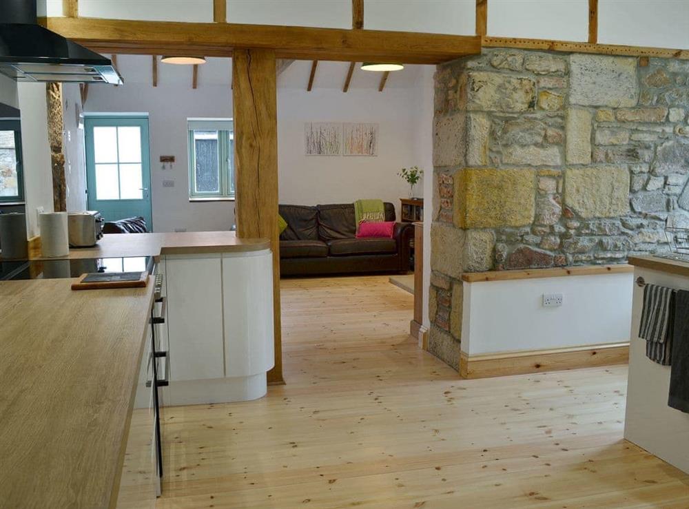 Immaculately presented kitchen area at Number Two The Neuk in Belford, near Wooler, Northumberland