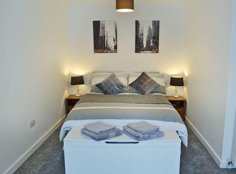 Romantic double bedroom at Number Two The Neuk in Belford, near Wooler, Northumberland