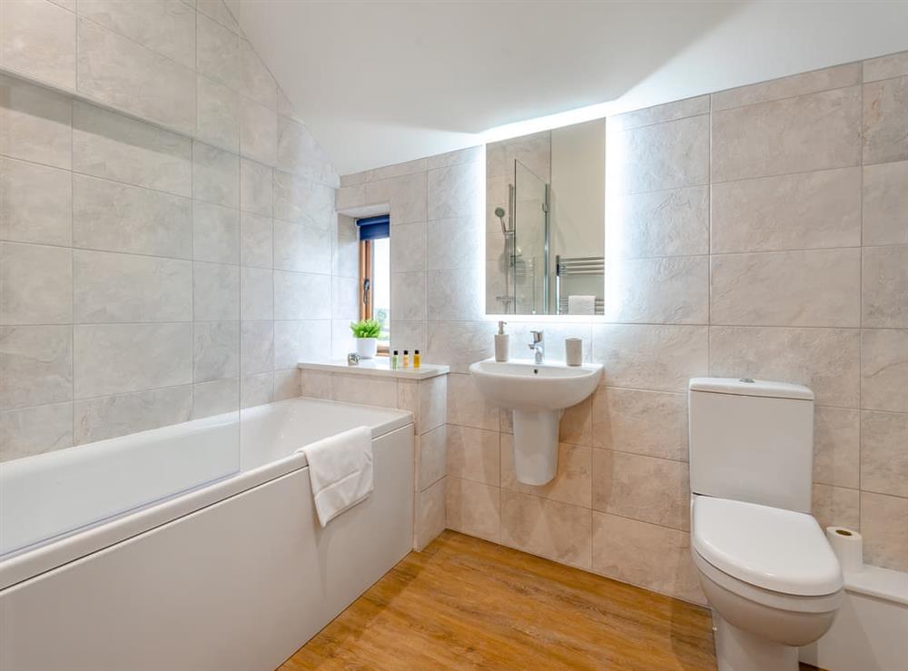 Bathroom at Nupton Hop Kiln in Canon Pyon, near Hereford, Herefordshire