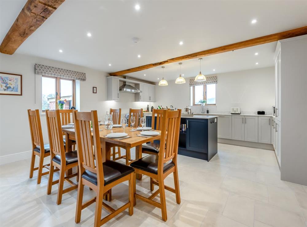 Kitchen/diner at Nupton Hop Kiln in Canon Pyon, near Hereford, Herefordshire