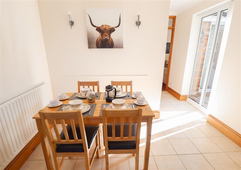 Dining room at Nursery Cottage, North Somercotes