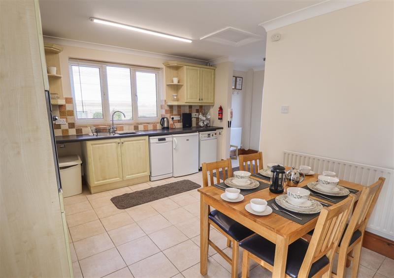 The kitchen at Nursery Cottage, North Somercotes
