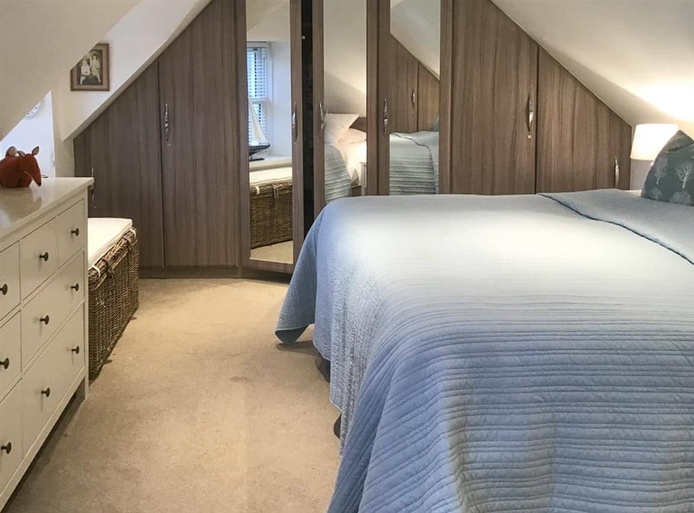 Double bedroom at Nursery Croft in Acharacle, Argyll