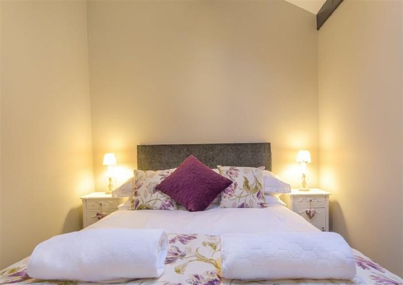 One of the bedrooms at Nurses Cottage, Alnwick