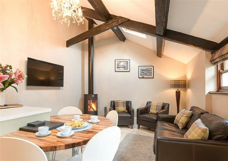 Relax in the living area at Nurses Cottage, Alnwick