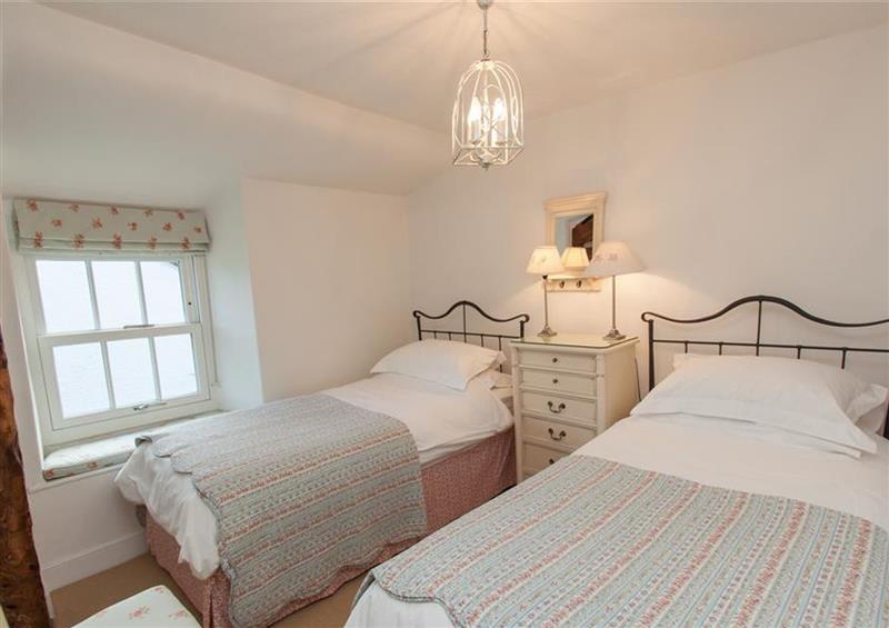 One of the bedrooms at Nurses Cottage, Hawkshead