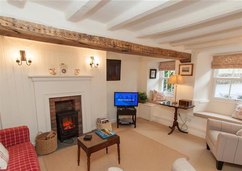 Relax in the living area at Nurses Cottage, Hawkshead