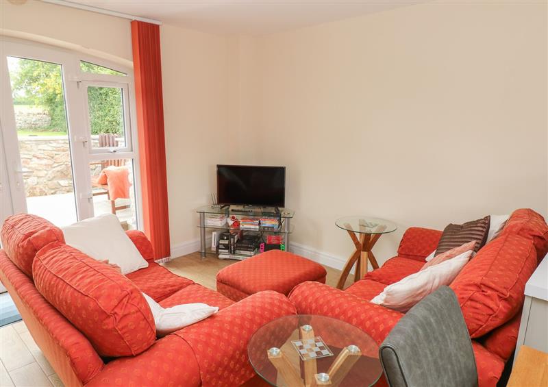 This is the living room at Nuthatch Barn, Hensol near Pontyclun