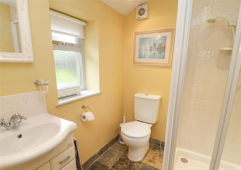 This is the bathroom at Nuthatch Cottage, Buckden