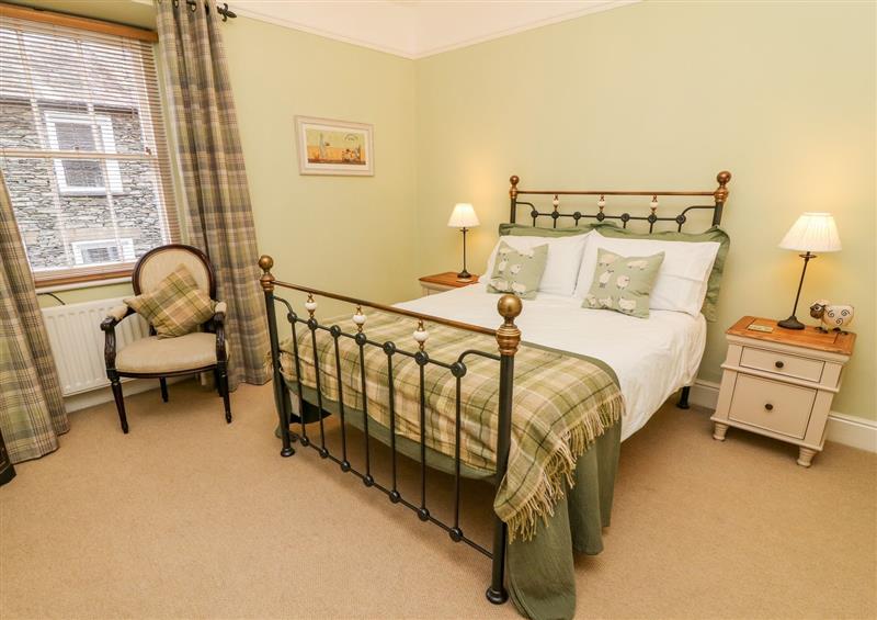 One of the bedrooms at Nutkin Cottage, Bowness-On-Windermere