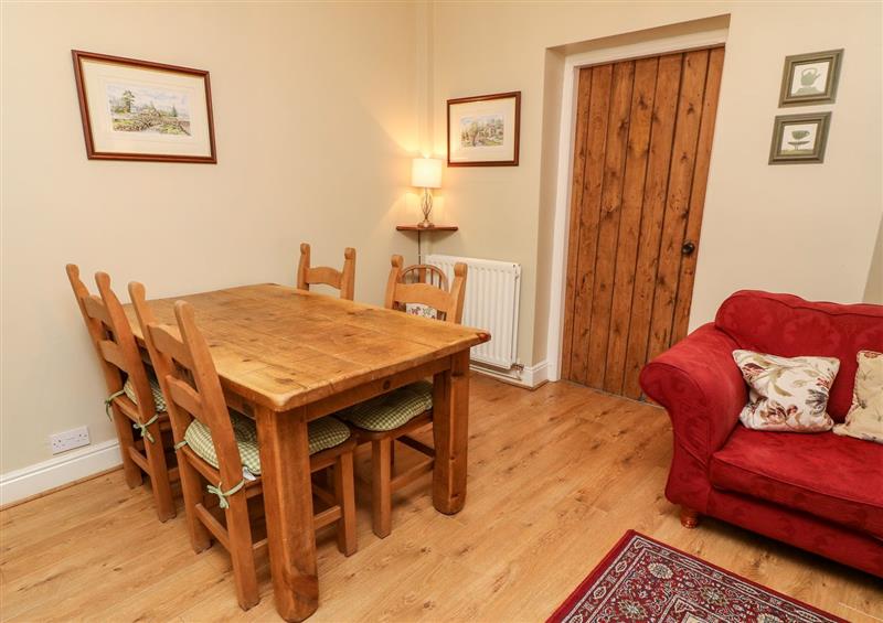 The dining area at Nutkin Cottage, Bowness-On-Windermere