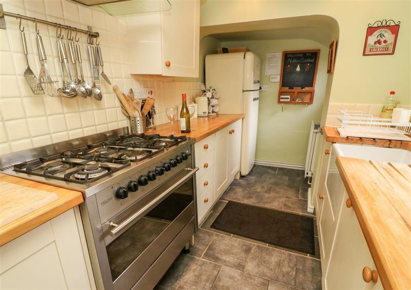 This is the kitchen at Nutkin Cottage, Bowness-On-Windermere