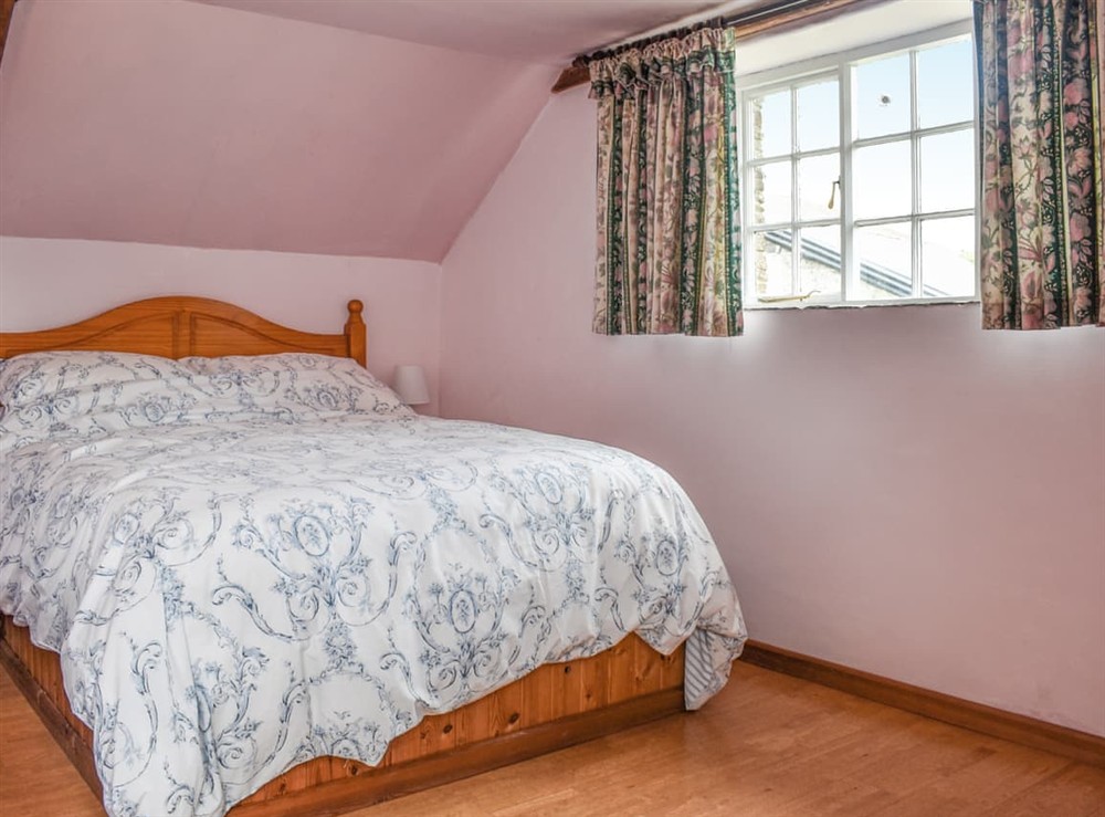 Double bedroom at Nutmegs in Camelford, Cornwall
