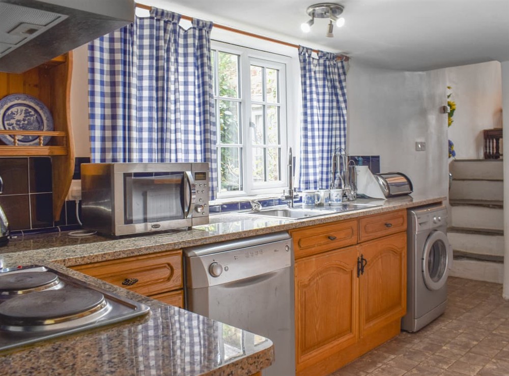 Kitchen at Nutmegs in Camelford, Cornwall