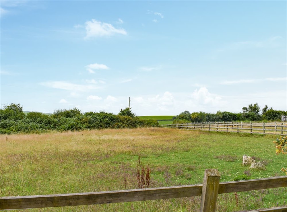 View at Nutmegs in Camelford, Cornwall
