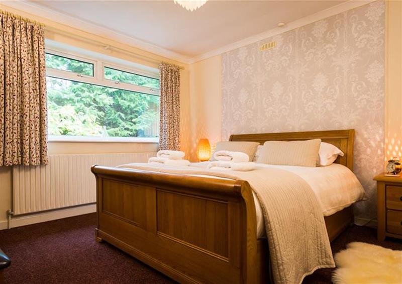 One of the bedrooms at Nutwood, Lakeside