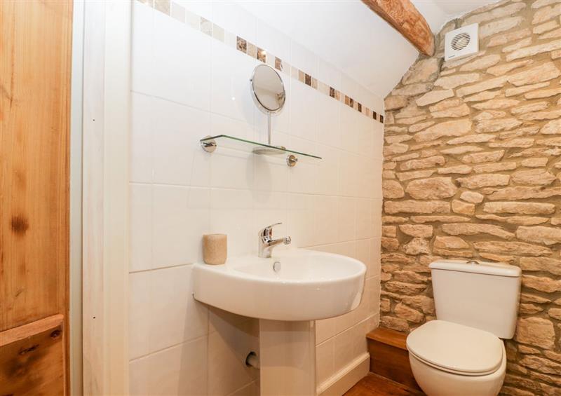 The bathroom at Nympy Cottage, Nympsfield near Nailsworth